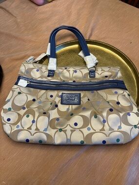 Coach Y2K Daisy Dot Vintage Tote canvas monogram NWT Rare